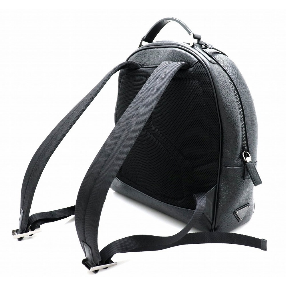 Prada Leather Black Backpack Nero - image 1